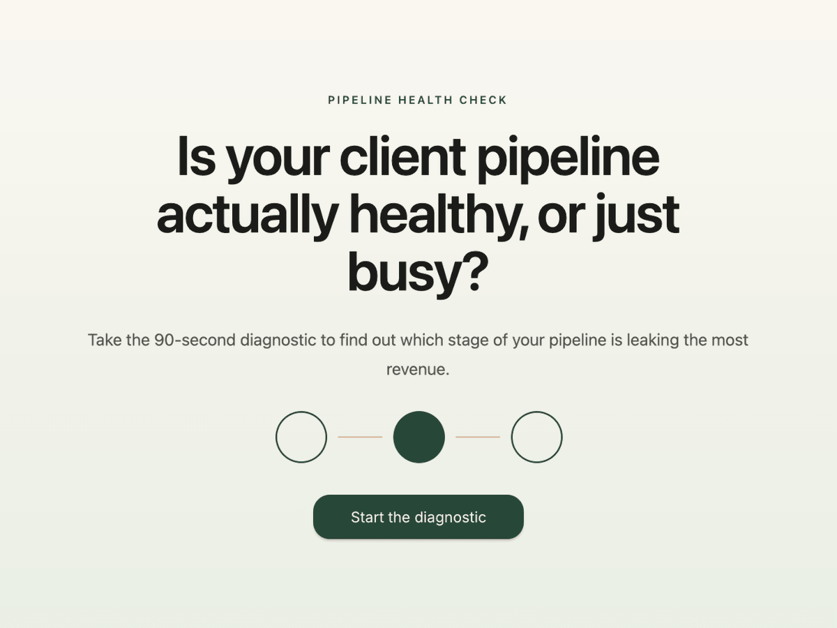 Pipeline Health Check Diagnostic template preview