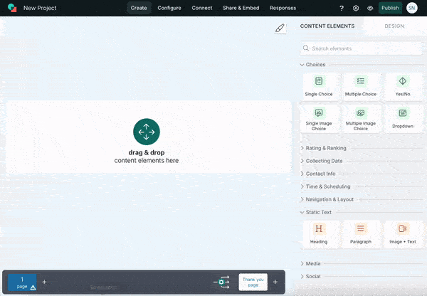 SurveyMonkey vs Typeform vs involve.me.